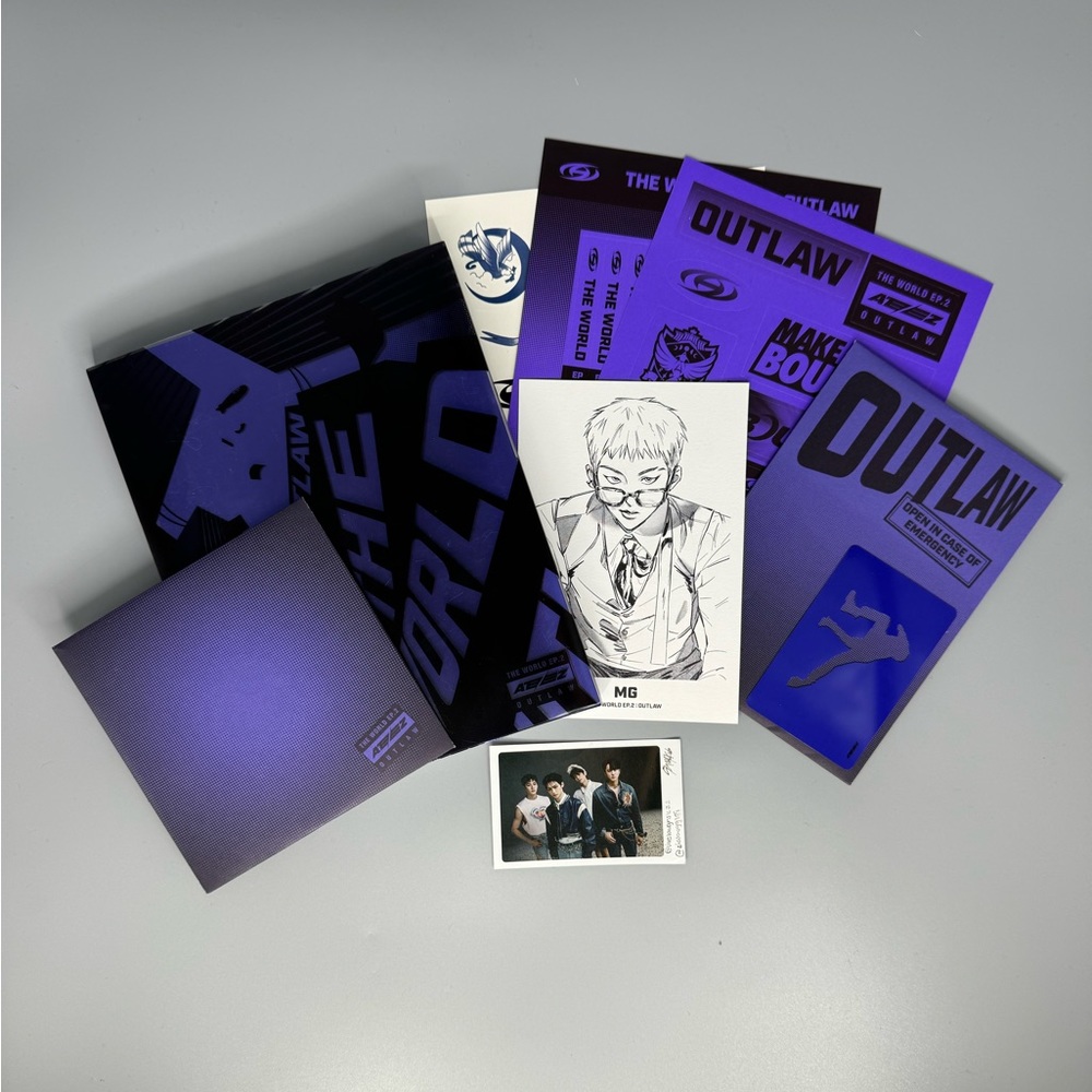 Ateez Outlaw Album